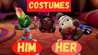 Sackboy A Big Adventure How To Change Costumes and Customize your Character
