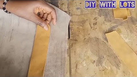 How to make Birkenstock Slides