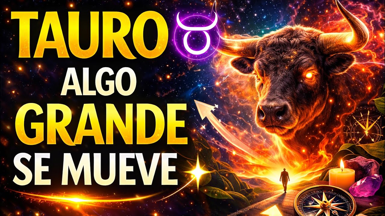 TAURO ♉️: Algo Grande Se Está Moviendo a Tu Favor y No Es Casualidad ...