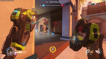 Overwatch CTF: Raptor goes 10 and 2 on Tracer w/ PotG and Score Board for flag captures