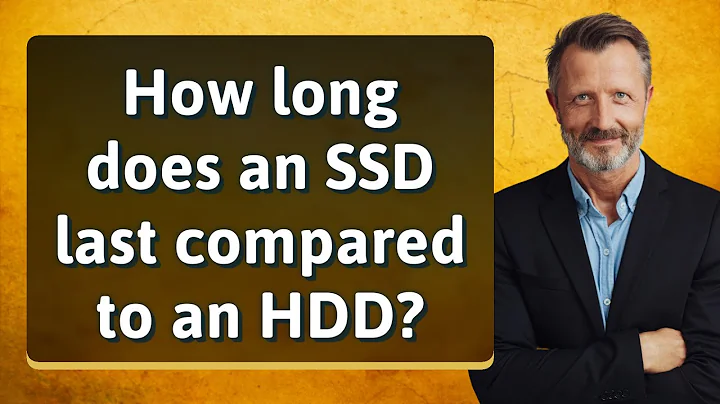 How long does an SSD last compared to an HDD?