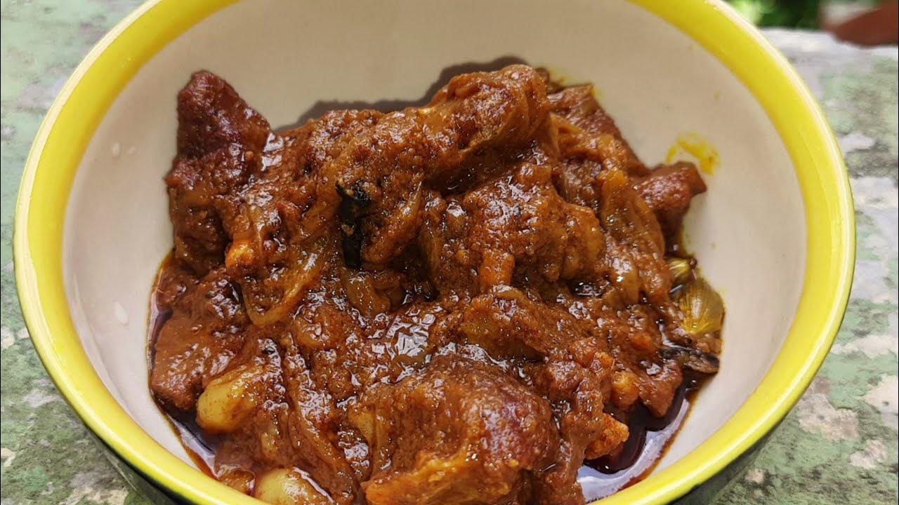 Mutton Kosha Mutton Kosha Bengali Recipe Kasha Mangsho Bengali
