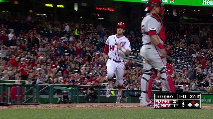 PHI@WSH: Ramos ties the game with an RBI single