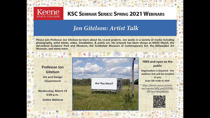 Jon Gitelson: Artist Talk