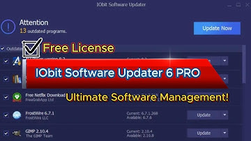 🚀 Upgrade uw pc met IObit Software Updater 7 Pro | Beste softwarebeheer!