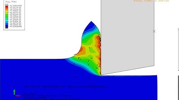 Abaqus CAE explicit HSC orthogonal cutting Ductile Damage Initiation