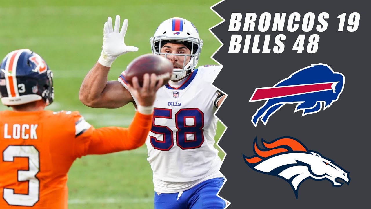 Bills vs. Broncos - Game Recap - December 19, 2020 - ESPN