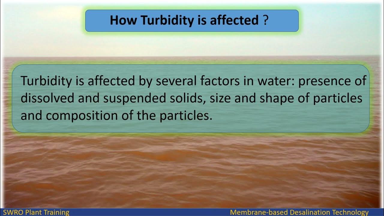Turbidity of Water what is turbidity? Turbidity measurement WHY