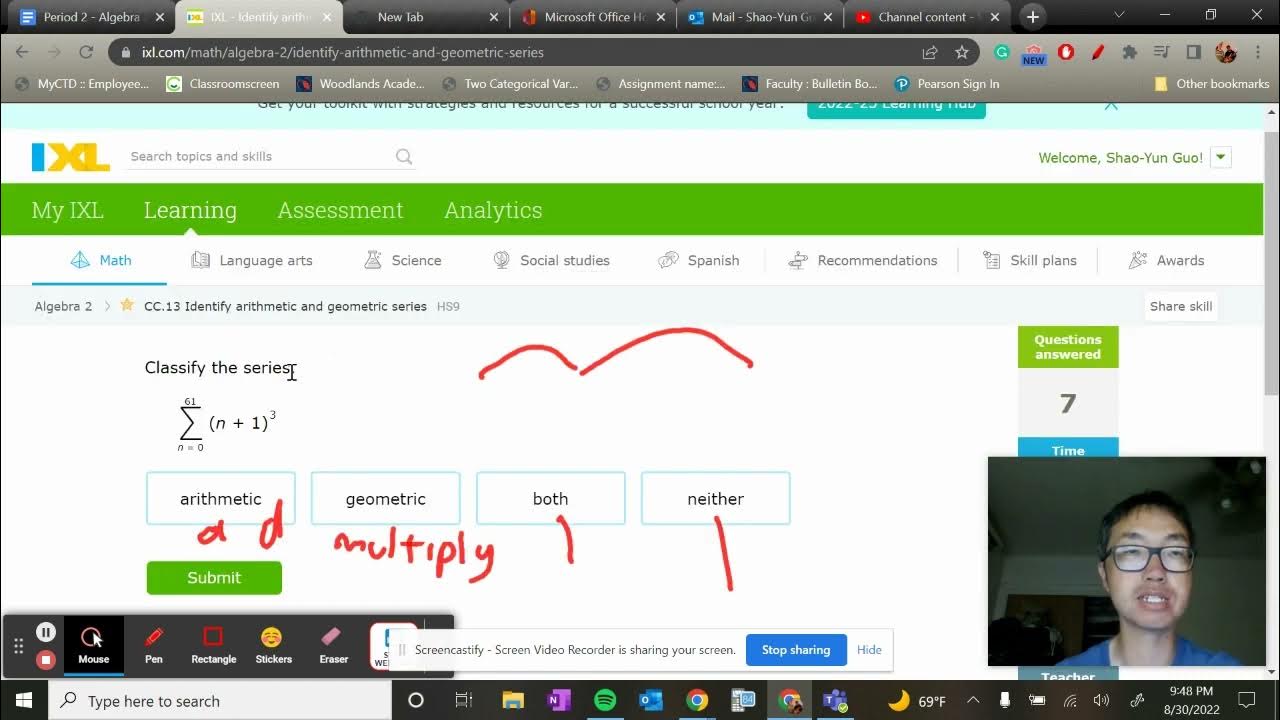 IXL Algebra 2 CC13 - YouTube