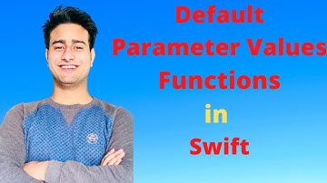 How to use Default Parameter values in functions in -swift-