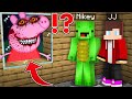 JJ and Mikey HIDE From Scary PEPPA PIG EXE Security House Challenge - in Minecraft (Maizen)