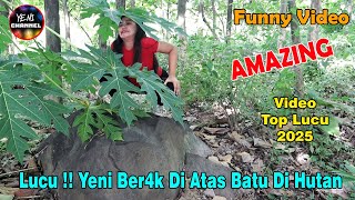 Yeni Ber4ak Di Atas Batu Di Tengah Hutan Sumpah Lucu