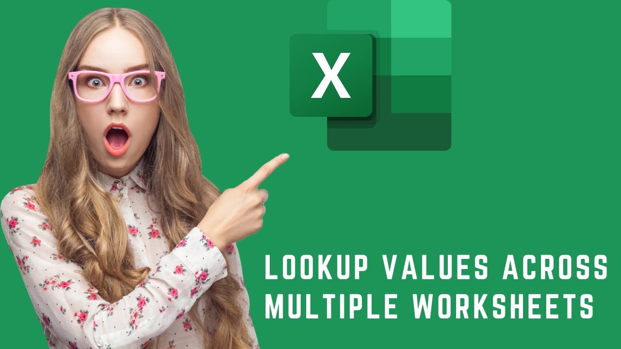  Lookup Values Across Multiple Worksheets Excel VLOOKUP 2022 In Urdu Hindi Lesson YouTube