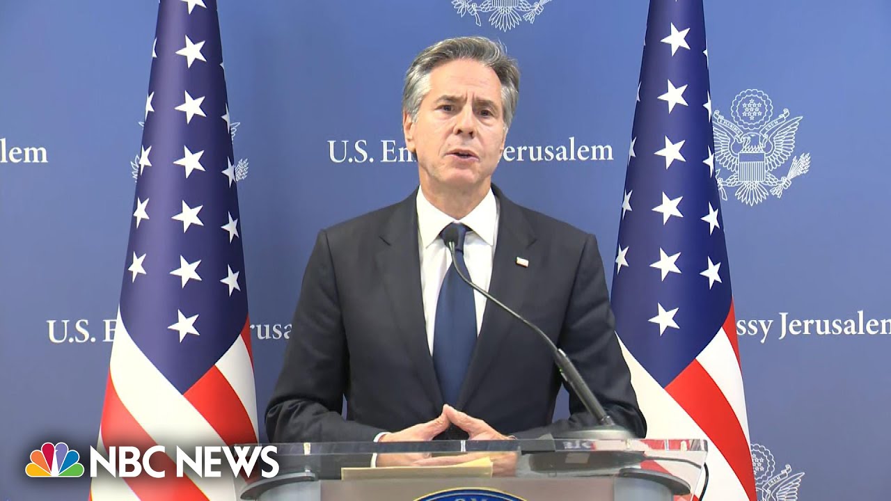 Blinken says Biden traveling to Israel to reaffirm ‘ironclad commitment’