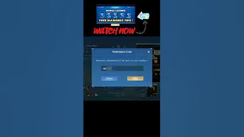 mlbb redeem code 2025 😱 #viral #mlbb #shorts