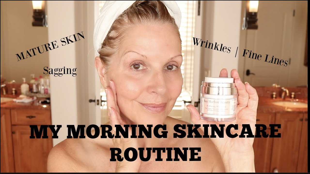 MY ANTI AGING Skincare Routine | MORNING | Updated 2020 |#thisis60 ...