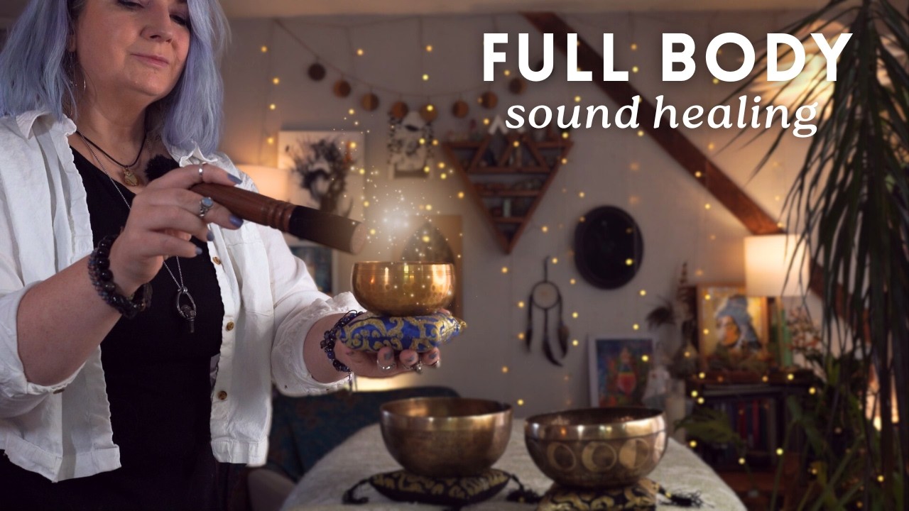 asmr reiki ⭐ Full Body POV Sound Healing 💎Soft Spoken Energy Work Session