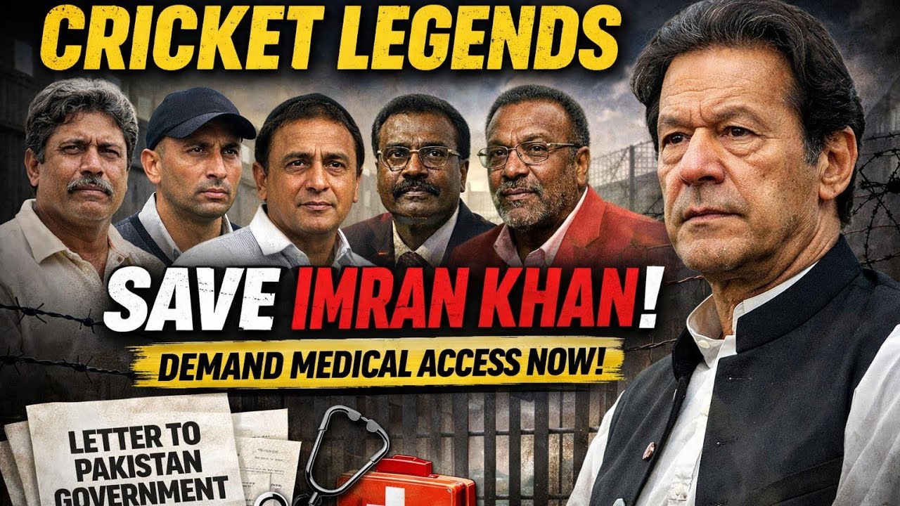 14 World Champion Captains Write to Pakistan Govt for Imran Khan’s Health | Kapil Dev, Gavaskar, 