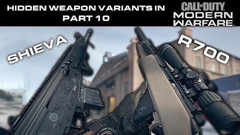 Modern Warfare Warzone - Creating Hidden Weapons Part 10