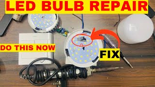 How To Repair LED bulb || led bulb repairing with simple process @Mr.Electricdiy