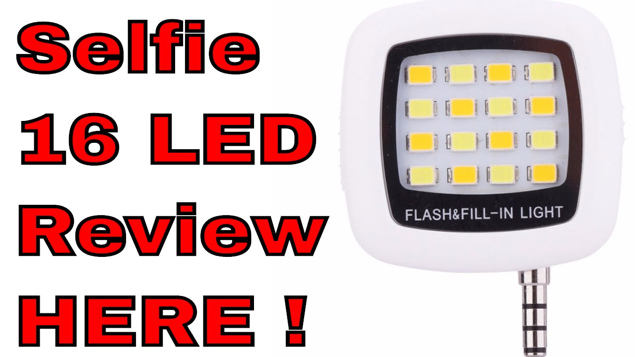 16 LED selfie flash lights Camera external speedlite MajorDepot.com