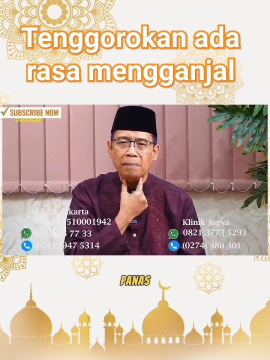 There is a lump in my throat #ustadzdhanu #islamic studies #mucus in my throat