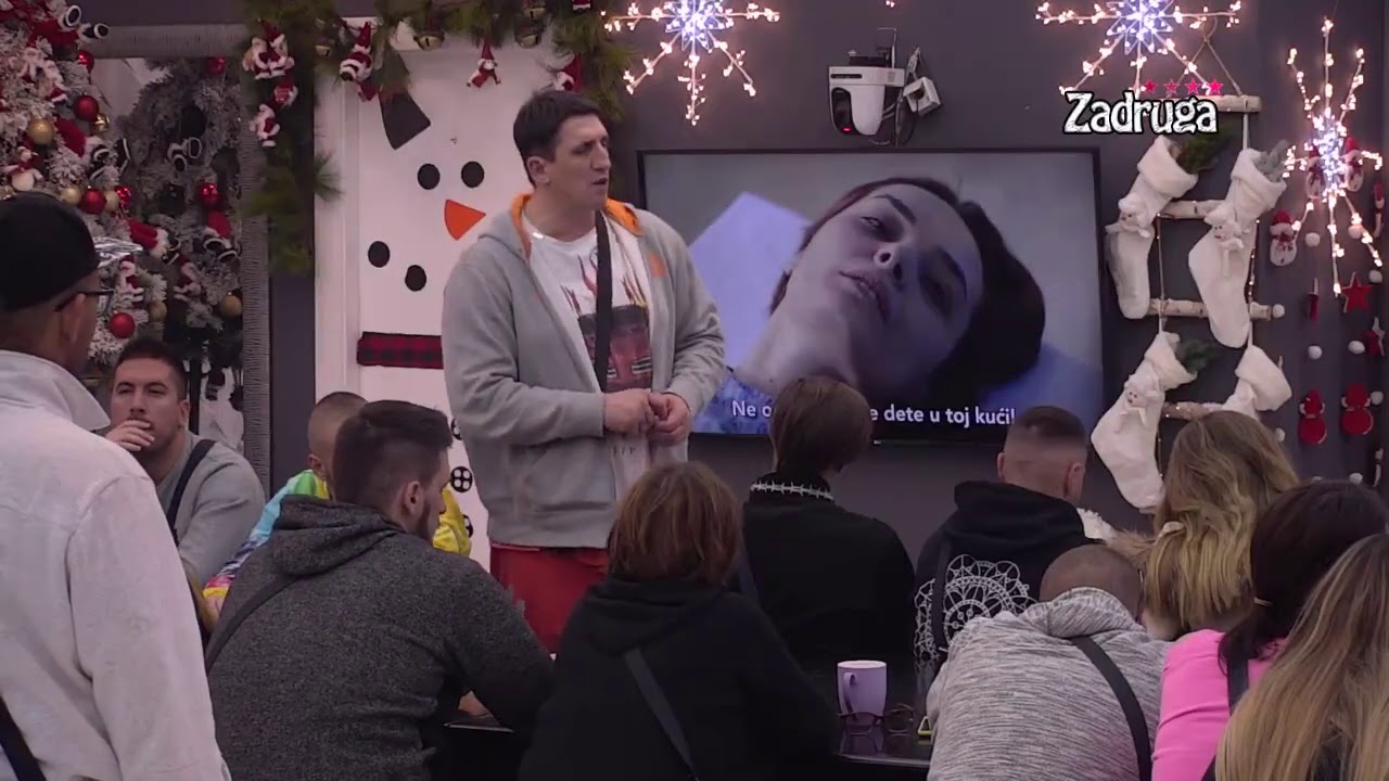 Zadruga 4 - Kristijan i Lepi Mića napravili haos - 26.12.2020.