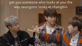 seungmin and changbin being couple goals