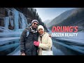 Drung Waterfall Gulmarg | Frozen Waterfall | Gulmarg Places To Visit | Hidden Gem in Kashmir
