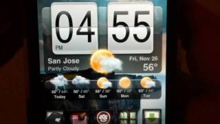 Best theme for iPhone 4 HTC Widget HD screenshot 4