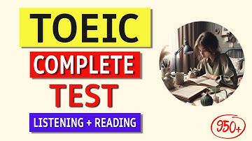 TOEIC Complete Listening & Reading Test 2024 (Free Answers & Tips Inside!)