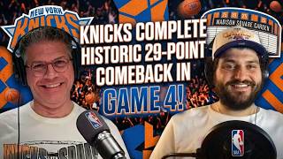 KNICKS COMPLETE HISTORIC 29-POINT COMEBACK IN GAME 4! #nbafinals  #knicks