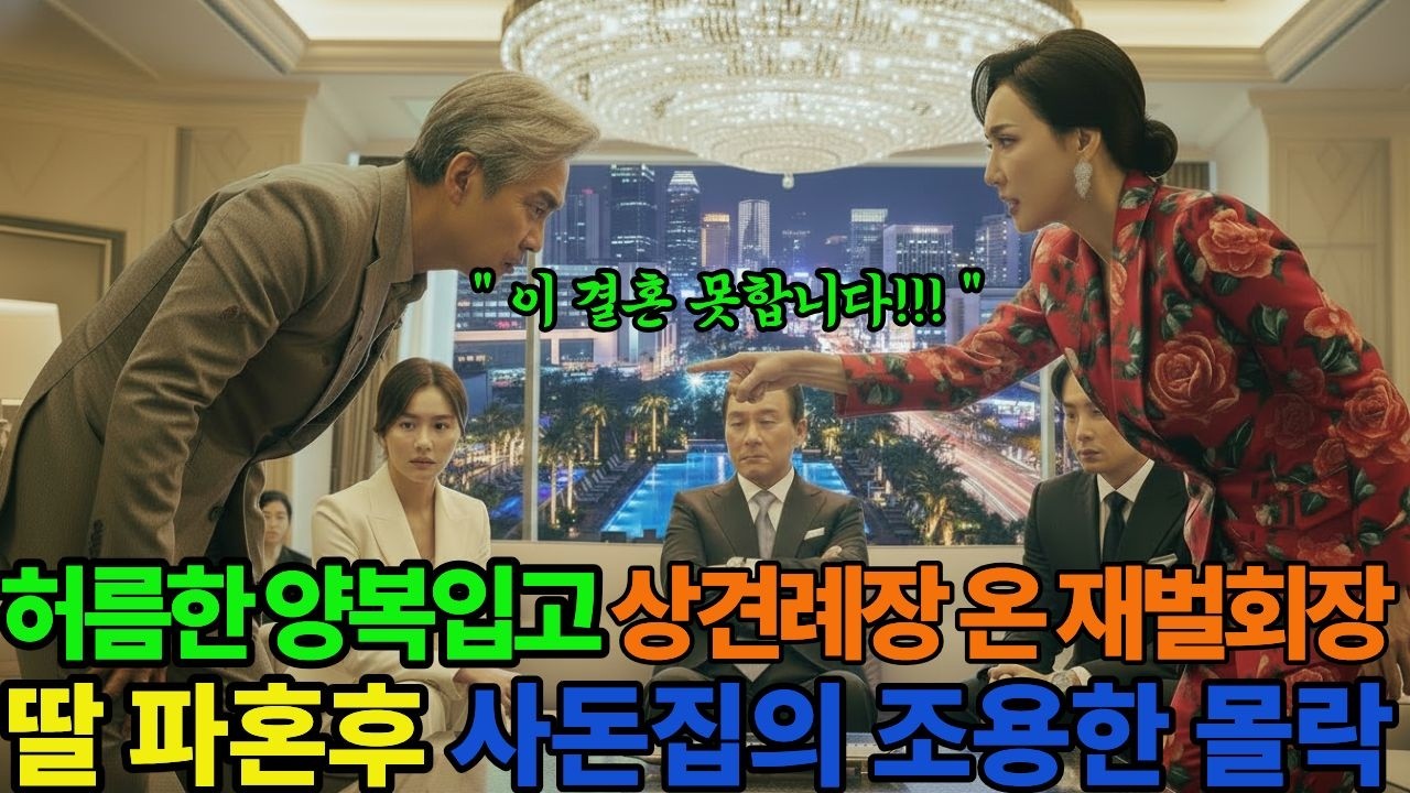 상견례장에서 딸 지키려고 회장신분 숨긴아버지 ㅣ파혼당한 후 알고보니 재계서열5위였다 노후사연 ㅣ 감동사연 ㅣ오디오북 ㅣ시니어사연