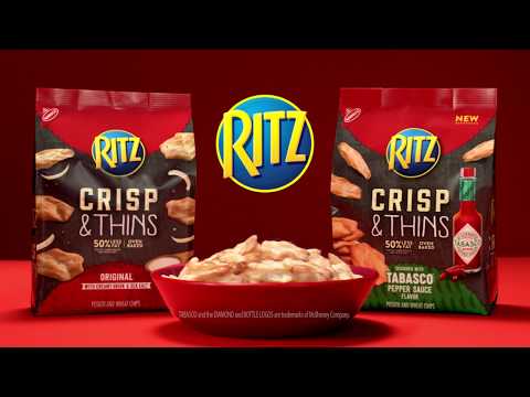 RITZ Crisp & Thins. Now Fiery. - RITZ Crisp & Thins. Now Fiery.