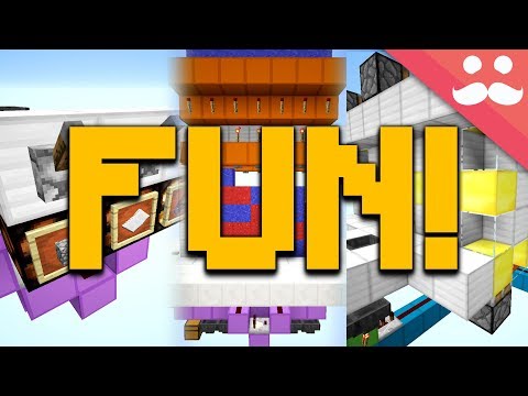 5 FUN GAMES to Play in Minecraft!