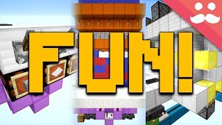 5 FUN GAMES to Play in Minecraft!
