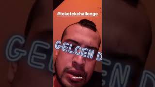 Khontkar'ın başlattığı #teketekchallenge ye köksal da katılıyor. Resimi