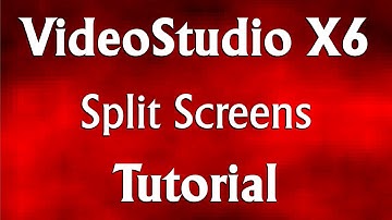 Corel VideoStudio Pro X6 - How to Make a Split Screen Tutorial