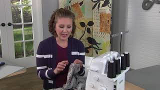 Learn how to transform a sweater using a serger on It’s Sew Easy with Emily Thompson. (1805-1)