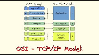 OSI - TCP/IP Model - TCP UDP | Temel Ağ Eğitimi | 3. Ders