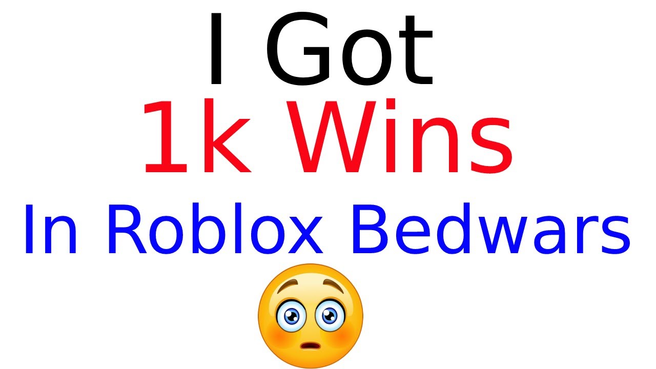 Getting 1k Wins in Roblox Bedwars 😱 - YouTube