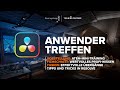 DaVinci Resolve Anwendertreffen | Filmschnitt | Effektvolle Übergänge in Fusion | Resolve Tricks