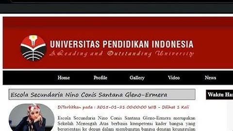 Web Portal Berita Universitas Kampus (Source Code)