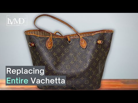 How A Cut Up Louis Vuitton Belt Bag Is Restored, Refurbished