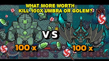 What more worth?? Kill 100 Golem or 100 Umbra ‼️(Curse of Aros)