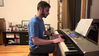 Debussy - La fille aux cheveux de lin on Yamaha YPG 535 Piano