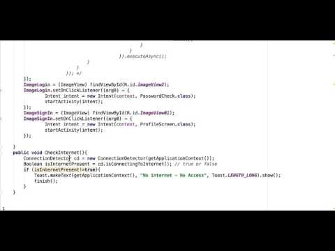 ANDROID JAVA Check Internet