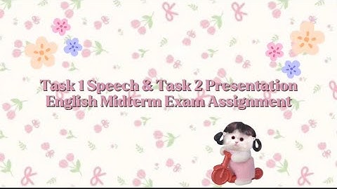 Midterm Exam 1 – English Speech Smoking Ban on Campus Area & Presentation Simple Present Tense