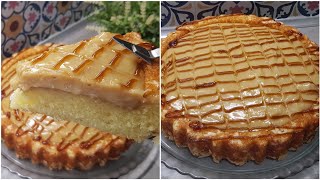 gâteau renversé au caramel كيكة المول العجيب بكريمة الكراميل