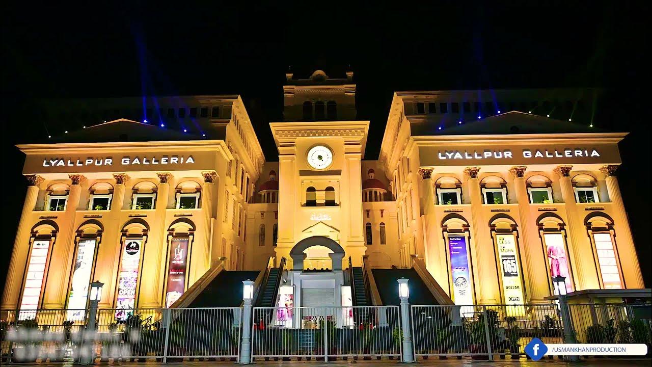Lyallpur Galleria Faisalabad Lighting Setup By Ahmad Event's Akram